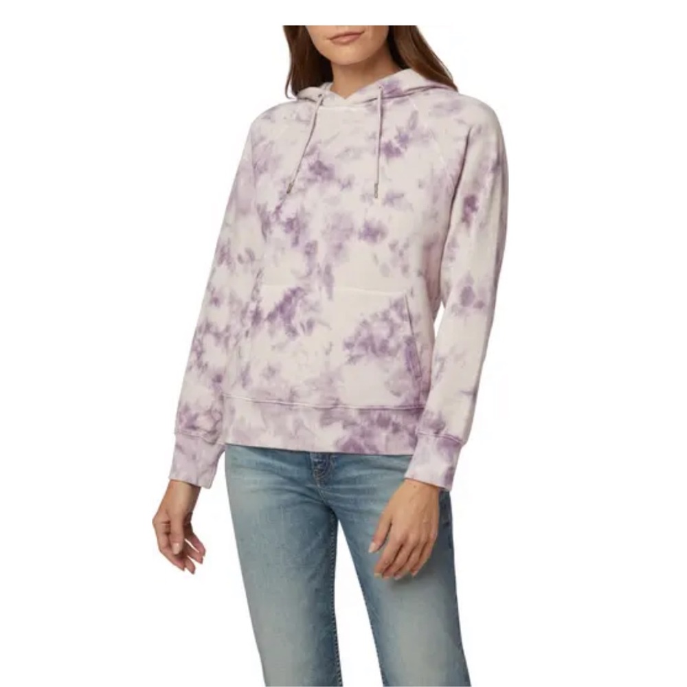Hudson hoodie in soft lilac